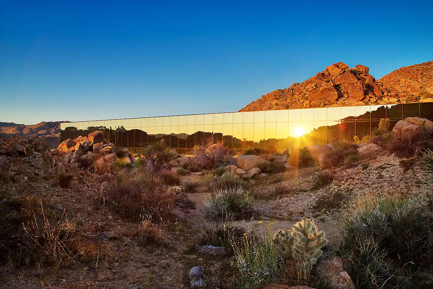 The way the sun hits the property is very mesmerizing.