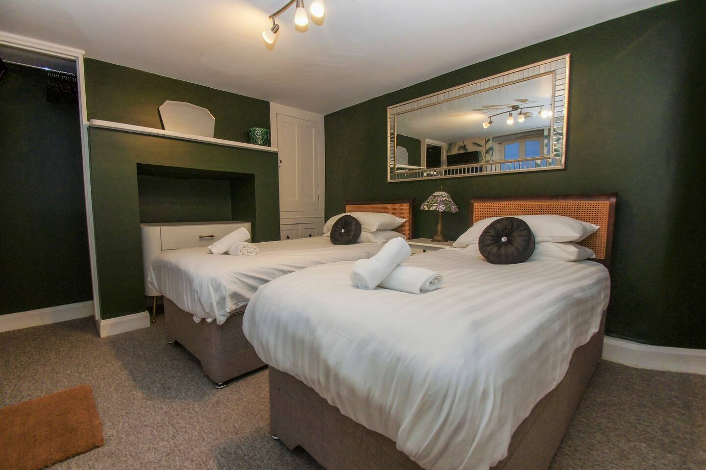 This room has direct access to a WC and shower facility.