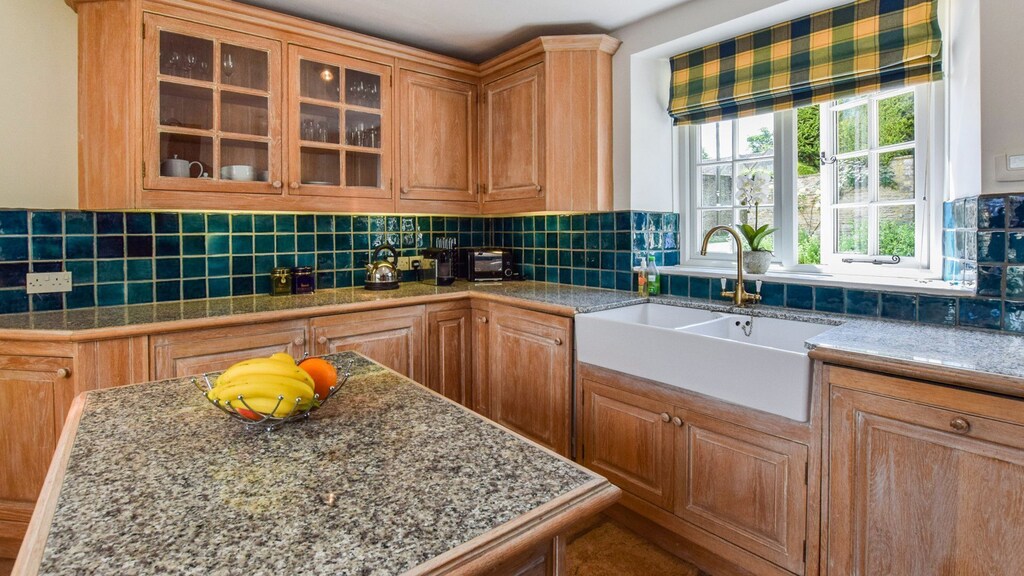 Island in the kitchen